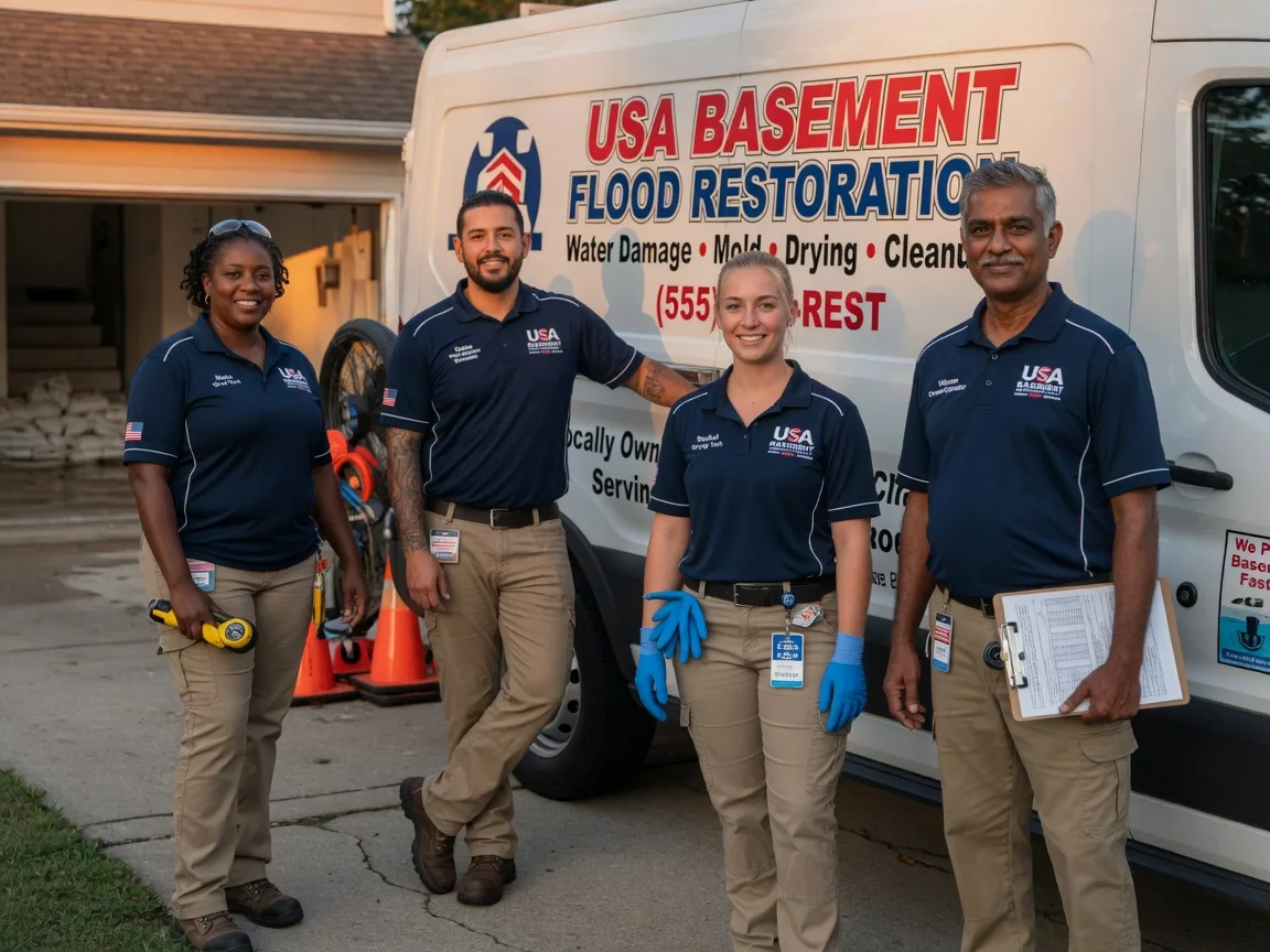 Basement Flood Cleanup company in Arlington, WI